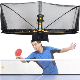 XEEAOFE Robot D'EntraîNement De Tennis De Table avec Filet