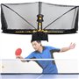 XEEAOFE Robot D'EntraîNement De Tennis De Table avec Filet