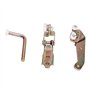 Guide de rouleau de porte coulissante latérale, métal durable 701843335A Remplacement droit pour Transporter T4 IV Bus pour modi