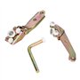 Guide de rouleau de porte coulissante latérale, métal durable 701843335A Remplacement droit pour Transporter T4 IV Bus pour modi