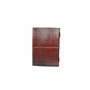 18 Cm Bloc-notes Carnet Cahier Feuilles Leather journal Intime avec Couverture en Cuir Fait à la Main arbre de la vie Celtique V