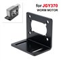HEXEH Support de Montage de Moteur à vis sans Fin JGY370, Support de Base métallique en Forme de L, Support Fixe ou Moteur à eng
