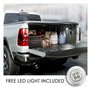 ATATKRT Housse de Protection for Benne de Camion 4 Plis de 6,5 Pieds, Compatible avec Dodge 2002-24 Ram 1500 2500 3500 6,4'