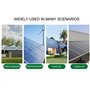 Sectionneur Solaire, Interrupteur-sectionneur 1000V 32A DC Interrupteur coupure rapide Isolateur de circuit photovoltaïque, Inte