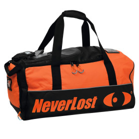 NeverLost Dry Vault Sac de voyage Orange de sécurité/noir 80 L