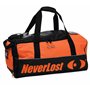 NeverLost Dry Vault Sac de voyage Orange de sécurité/noir 80 L