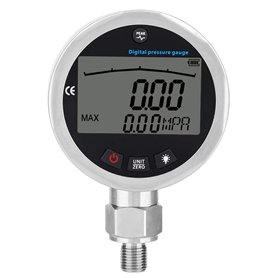 Manomètre inoxydable - Manomètre hydraulique Digital 0-400BAR/ 0-40Mpa / 0-5800PSI