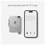 Teenage engineering TP–7 : enregistreur audio portable avec interface audio USB-C, Bluetooth à basse consommation, microphone in