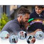 LuminKing lumière LED pour Rayon de vélo - 14 Ampoules LED, 30 Motif de Couleur, Commutation Automatique de Motif, Montage Facil