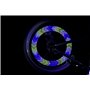 LuminKing lumière LED pour Rayon de vélo - 14 Ampoules LED, 30 Motif de Couleur, Commutation Automatique de Motif, Montage Facil