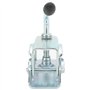 Support de Roue Jockey Pince Pratique en Fer galvanisé Robuste Support de Fixation Fendu RV Antirouille pour Remorque