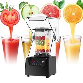 HCAUYNN Blender à Smoothies avec Couvercle Rabattable