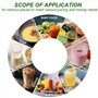 HCAUYNN Blender à Smoothies avec Couvercle Rabattable, Capot Amovible, Moteur en Cuivre Pur, pour La PréParation De Smoothies, J