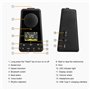 Métronome portable numérique Bluetooth avec écran LCD