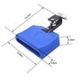 Tambour Cowbell ,Percussion Cowbell Cloches de vache bicolores pour instruments à percussion Accessoire pour ensemble de batteri