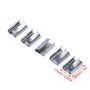 Leopacat Clips De Fil Remorque, Clip De Cerclage Outil Scellage Joint, Sangle PréHension Acier Galvanisé Fixation D'Emballage Pa