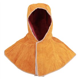 Cagoule de soudage en cuir