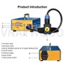 VNATWGOO DéBosseleur De Voiture De Qualité Industrielle 1380 W, Outil De RéParation De Carrosserie en Acier avec Chauffage par I