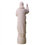 EVANEM Statue De Jésus Figure Sainte Figurine Sculpture Statuaire 22.5 Cm/8.85 Pouces, for La Décoration À La Maison Jésus Chris