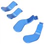 Lot de 4 palettes en métal pour manette Elite Series 2 Bleu