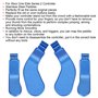 Lot de 4 palettes en métal pour manette Elite Series 2 Bleu