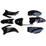 Vuzmode KIT de carénage de Garde-Boue en Plastique Noir