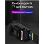 Wasd3Pods Caméra Intelligente, Caméra en Ligne WiFi Inteligente, avec Carte TF 64g, Enregistreur Audio Vidéo sur Lunettes, Grand