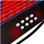 Accordéen, instrument de musique de qualité sonore douce 17 touches et 8 touches de basse facile à jouer pour la maison pour les