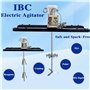 DPLXQPP Agitateur électrique IBC,Mélangeur Réservoir 2100w,Agitateur Peinture 1 Tonne/1000l,équipement Mélange Peinture à Couple