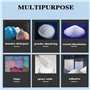 DPLXQPP Machine Commerciale, Agitateur IBC Commercial,Agitateur Peinture 1000l avec Hélice Pliante Et Support Réglable,équipemen