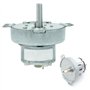 Moteur à courant continu 12V, moteur à courant continu, JS-50 10 tr/min 12V avec trou M4-Thread pour le mécanisme de guidage du 