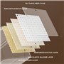AZIDWERYQ Box Box Double Couche 14.6x9.7x7.9 Organisateur de médecine avec Couvercle, Manche et Verrouillage