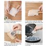Filet de Nettoyage de Brosse à Cheveux de Protection pour une épilation Facile
