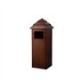 LUZZILE Poubelle d'extérieur Poubelles extérieures en Bois