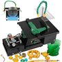 Mini Table scie roche lapidaire polisseuse banc tampon Machine bricolage tour outils 800-12000r/min