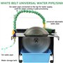 Mini Table scie roche lapidaire polisseuse banc tampon Machine bricolage tour outils 800-12000r/min,Machine tampon d'établi pour
