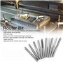 Embout de routeur de 3,175 mm, 10 pièces de routeur de gravure pour fournitures industrielles(60 * 0,3)