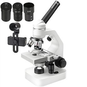 Microscope Composé Pour Adultes Et Enfants - Microscope Biologique Hd 40x-2000x