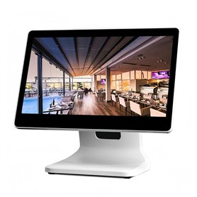 SAIYERUS Système de Caisse enregistreuse PC avec écran Tactile 15 Pouces et processeur i3 4G