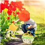 Ensemble de jardinage pour enfants, outils de jardinage pour enfants, ensemble de jardinage pour tout-petits 11 pièces comprenan