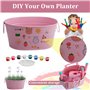 Ensemble de Jardinage pour Enfants, Outils de Jardinage pour Enfants, Ensemble de Jardinage pour Tout-Petits 11 pièces Comprenan