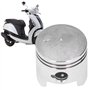 Kit de Piston de Reconstruction de Moteur,kit de Segment d'axe de Piston Professionnel Haute résistance 40 mm pour 2 Temps 49 CC