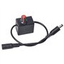 Morain Régulateur de vitesse PWM 5 V 24 V 3 A avec connecteurs de 5,5 x 2,1 mm réglable pour ventilateurs, souffleurs, LED