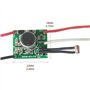 Interrupteur vocal sensible à la lumière - Module de commutation activé par le son - Commande par lumière sonore - Facile à inst