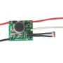 Interrupteur vocal sensible à la lumière - Module de commutation activé par le son - Commande par lumière sonore - Facile à inst