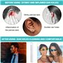 Nettoyant des Trous d'oreille, Solution de nettoyant de Piercing 25 ML et 70 Trous d'oreille Ligne Nettoyage Floss Set After2