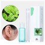 Nettoyant des Trous d'oreille, Solution de nettoyant de Piercing 25 ML et 70 Trous d'oreille Ligne Nettoyage Floss Set After2