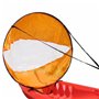 Kayak Wind Voile Pliable Pliable Kayak Paddle Portable Portable Voile sous Le Vent avec fenêtre Transparente pour Accessoire de 