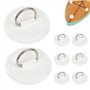 Patch de Ring D 8pcs Patch en Acier Inoxydable pour Les Bateaux gonflables Paddle Board PVC pour Les Accessoires de Rafting en K