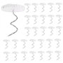 Tins d'ameublement 30pcs Clear Head Twist Lit Joupe de Lits Pins en Acier Inoxydable Jute de lit Non Glissante pour Les Housses